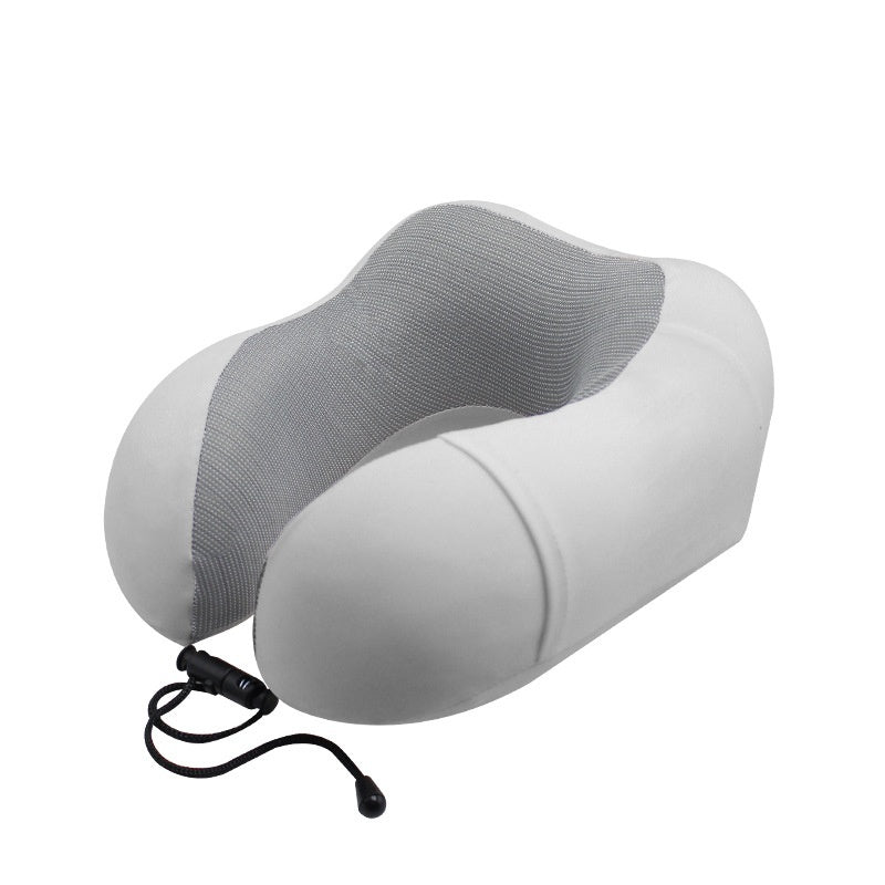 Memory Foam Neck Pillow — Ergonomic, Carry Bag Included