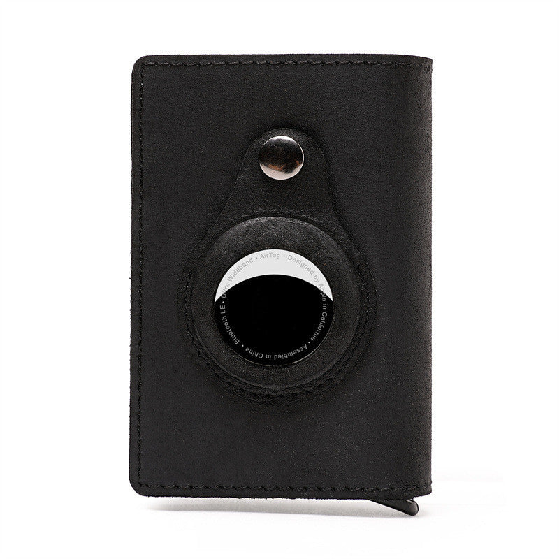 RFID Wallet + AirTag Holder — Anti-Theft