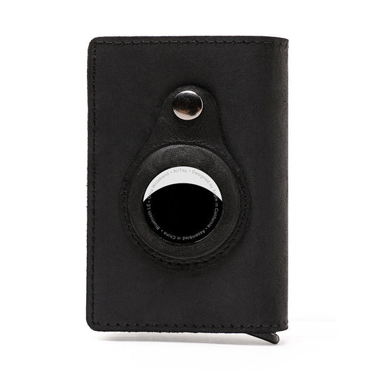 RFID Wallet + AirTag Holder — Anti-Theft